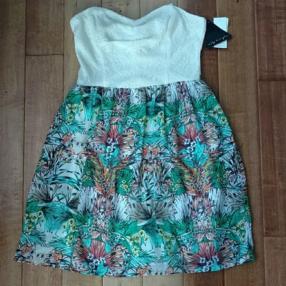 Tropical Lace Dress